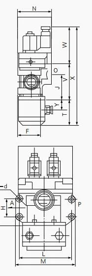 Forging Industry Pressing Equipment K23jsd Series Double Relief Valves