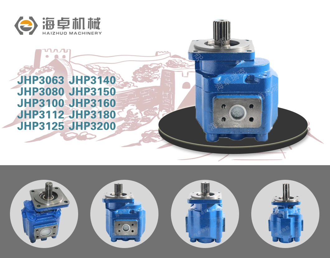 11c0318 Jhp3 High Pressure Fixed Displacement Working or Steering Hydraulic Gear Oil Pump for Liugong LG862 Wheel Loader of China Supplier