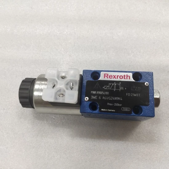 Rexroth 유압 솔레노이드 방향 밸브 전자기 밸브 4we6q23